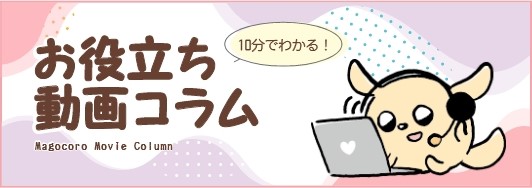 10分でわかる！お役立ち動画コラム