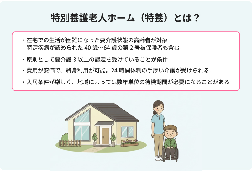 特別養護老人ホームとは？
